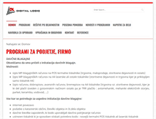 Tablet Screenshot of digiprogrami.si